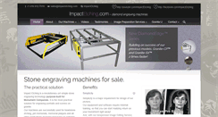 Desktop Screenshot of impactetching.com